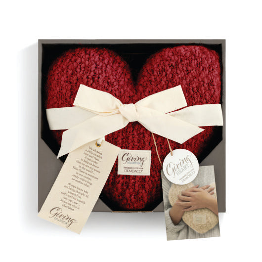 Giving heart sales pillow demdaco