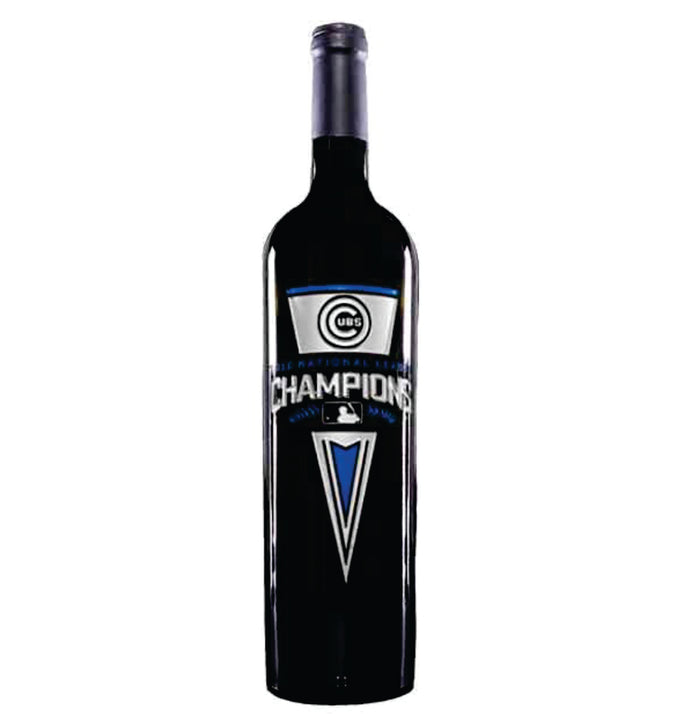 Chicago Cubs National League Champions Pennant Wine