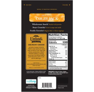 Umland's Crunchy Cheese - Colby Jack - 11.3 oz Re-Sealable Bag (18 Servings)