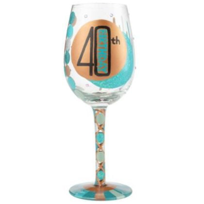 Lolita 40 Never Looked So Good Hand Painted Stemless Wine Glass  d'Vine  Wine And Gifts