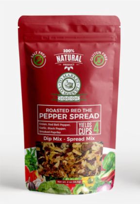 Roasted Red Pepper Spread Dip Mix