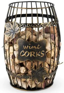 Grapevine Barrel Cork Holder