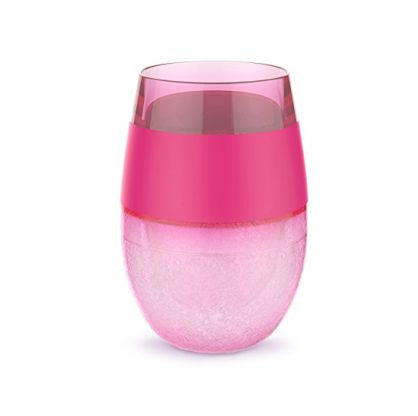 Freeze Wine Glasses - Single Glass - Neon Pink