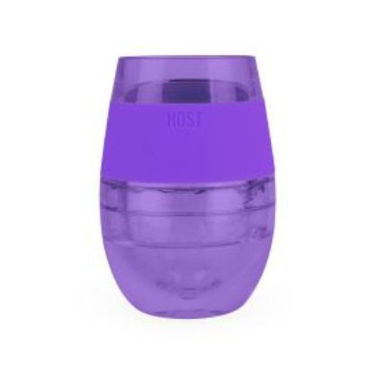 Freeze Wine Glasses - Single Glass - Purple