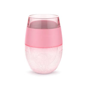 Freeze Wine Glasses - Single Glass - Translucent Pink