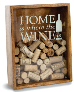 Home Is Where The Wine Is Cork Holder