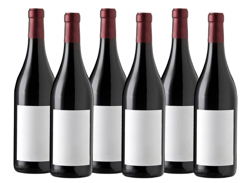 Six Bottles of Mixed Red Wine