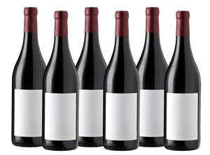 Six Bottles of Mixed Red Wine