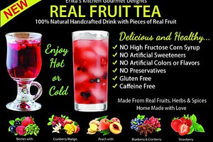 Real Fruit Tea - Strawberry With Mint
